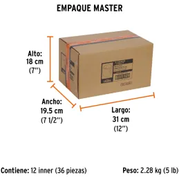 Sierra de copa Bimetalicas 3/4" o 19mm, dientes de acero alta velocidad, Para metal y Madera, COBI-3/4 18086 Truper Truper-Sierr