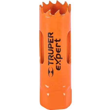 Sierra de copa Bimetalicas 3/4" o 19mm, dientes de acero alta velocidad, Para metal y Madera, COBI-3/4 18086 Truper Truper-Sierr