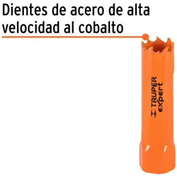 Sierra de copa Bimetalicas 5/8" o 15.8mm, dientes de acero alta velocidad, Para metal y Madera, COBI-5/8 18085 Truper Truper-Sie