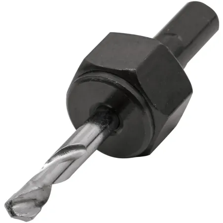 Mandril Zanco 1/4" Guia Broca Sierra Copa Diamante SinRosca Truper MAN-CAZ-3/8C 18144 Truper-Mandril Zanco 1/4" Guia Broca Sierr