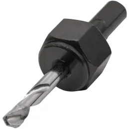 Mandril Zanco 1/4" Guia Broca Sierra Copa Diamante SinRosca Truper MAN-CAZ-1/4C 18143 Truper-Mandril Zanco 1/4" Guia Broca Sierr