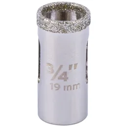 Sierra de copa 3/4" o 19mm, con borde de diamante, alto rendimiento, cortes finos y rapidos, COAZ-3/4 17124 Truper Truper-Sierra