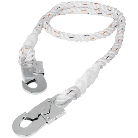 Cables de Posicionamiento 1.5m GAcero Seguridad Proteccion 2268kg Truper CAB-5489-15 14435 Truper-Cables de Posicionamiento 1.5m