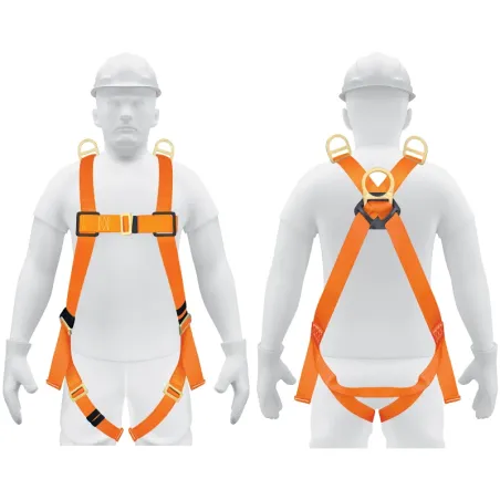 Arnes de Cuerpo completo 3 anillos Rescate y contra caidas, Cinta de 40mm, Carga 100kg, ARN-5437 14433 Truper Truper-Arnes de Cu
