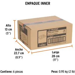 Gafas para Soldar, Para uso de Oxicorte, 4 Valvulas de ventilacion, GASO 14282 Truper Truper-Gafas para Soldar, Para uso de Oxic