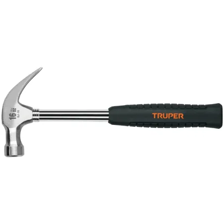 Martillos 16oz Cabeza Americana C28mm Ucurva MTubular13" Truper 16700 Truper-Martillos 16oz Cabeza Americana C28mm Ucurva MTubul