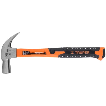 Martillos 20oz Cabeza Conica C31mm Ucurva MFibraVidrio13" Truper 10852 Truper-Martillos 20oz Cabeza Conica C31mm Ucurva MFibraVi