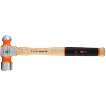 Martillos 48oz Cabeza Bola C44mm MHickoryGrip17" Truper 16906 Truper-Martillos 48oz Cabeza Bola C44mm MHickoryGrip17" Truper 169