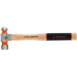 Martillos 16oz Cabeza Bola C33mm MHickoryGrip14" Truper 16902 Truper-Martillos 16oz Cabeza Bola C33mm MHickoryGrip14" Truper 169