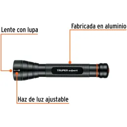 Linternas LED 235lm AltaPotencia 100m 5.5H 2PilasAA Aluminio Truper 18800 Truper-Linternas LED 235lm AltaPotencia 100m 5.5H 2Pil