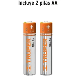 Linternas LED 235lm AltaPotencia 100m 5.5H 2PilasAA Aluminio Truper 18800 Truper-Linternas LED 235lm AltaPotencia 100m 5.5H 2Pil