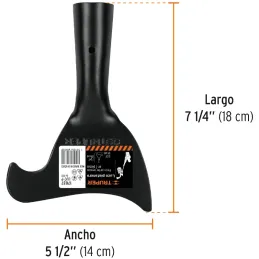 Lampa Luco Platanera 14x18cm SinMangoTruper 17037 Truper-Lampa Luco Platanera 14x18cm SinMangoTruper 17037 Forjado en lámina de 