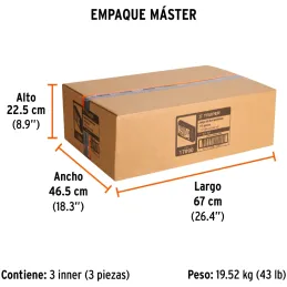 Juegos de Herramientas 119 Piezas Mixto STD MM E1/4-3/8 MP Truper 17090 Truper-Juegos de Herramientas 119 Piezas Mixto STD MM E1