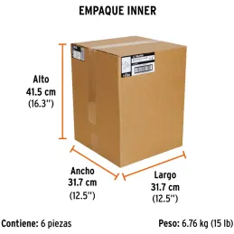 Juego de 4 Herramientas para Jardin 6 Pulgadas, Transplantador, cuchara, bieldo, cultivador, JJ-4 15030 Truper Truper-Juego de 4