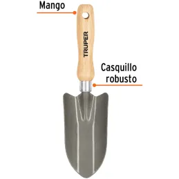 Cuchara para Jardin 6 Pulgadas, GTS-SH 15020 Truper Truper-Cuchara para Jardin 6 Pulgadas, GTS-SH 15020 Truper Cabeza de acero a