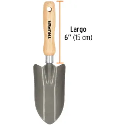Cuchara para Jardin 6 Pulgadas, GTS-SH 15020 Truper Truper-Cuchara para Jardin 6 Pulgadas, GTS-SH 15020 Truper Cabeza de acero a