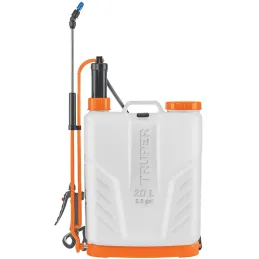 Fumigador de Mochila 20L Bombeo Lateral Truper 14193 Truper-Fumigador de Mochila 20L Bombeo Lateral Truper 14193 Lanza de acero 