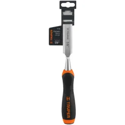 Formones 7/8", en acero al cromo vanadio, Mango Ergonomico Confort Grip, FT-7/8 14630 Truper Truper-Formones 7/8", en acero al c