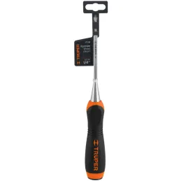 Formones 1/4", en acero al cromo vanadio, Mango Ergonomico Confort Grip, FT-1/4 14615 Truper Truper-Formones 1/4", en acero al c