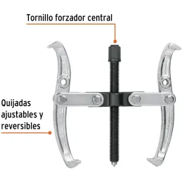 Extractor de Rodajes y Poleas 2 Patas, Apertura max 279mm Alcance max 280mm, EX-P2-10 14499 Truper Truper-Extractor de Rodajes y