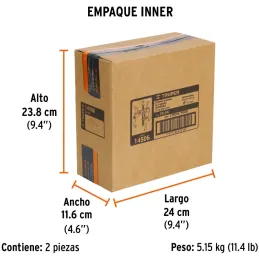 Extractor de Rodajes y Poleas 3 Patas, Apertura max 152mm Alcance max 160mm, EX-P6 14506 Truper Truper-Extractor de Rodajes y Po
