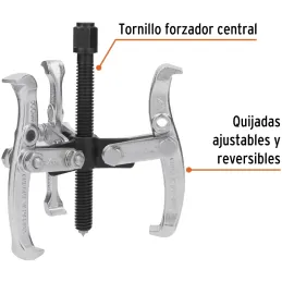 Extractor de Rodajes y Poleas 3 Patas, Apertura max 127mm Alcance max 100mm, EX-P4 14503 Truper Truper-Extractor de Rodajes y Po