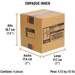 Extractor de Rodajes y Poleas 3 Patas, Apertura max 127mm Alcance max 100mm, EX-P4 14503 Truper Truper-Extractor de Rodajes y Po