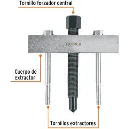 Extractor para Engrane y Orificios Roscados, Apertura max 114mm Alcance max 38mm, EX-OROS 14502 Truper Truper-Extractor para Eng