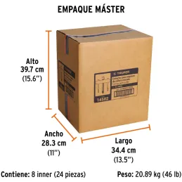 Extractor para Engrane y Orificios Roscados, Apertura max 114mm Alcance max 38mm, EX-OROS 14502 Truper Truper-Extractor para Eng