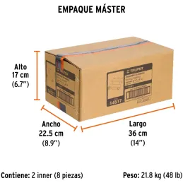Extractor de Media Luna, Alcance min 62mm Max 108mm, Medida Ajustable, EX-B4 14517 Truper Truper-Extractor de Media Luna, Alcanc