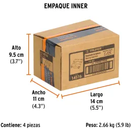 Extractor de Media Luna, Alcance min 25mm Max 62mm, Medida Ajustable, EX-B2 14516 Truper Truper-Extractor de Media Luna, Alcance