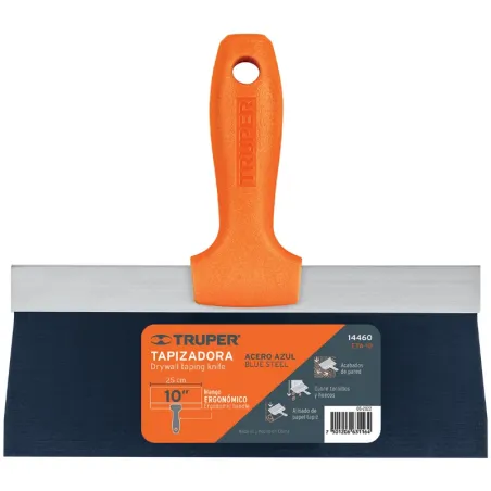 Espatula Tapizadoras 10", Para Alisado y Acabados, ETA-10 14460 Truper Truper-Espatula Tapizadoras 10", Para Alisado y Acabados,