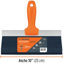 Espatula Tapizadoras 10", Para Alisado y Acabados, ETA-10 14460 Truper Truper-Espatula Tapizadoras 10", Para Alisado y Acabados,