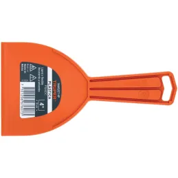Espatula Plastica 4" Resistente a Solventes Ligeras Y flexible, en Polipropileno, ET-4P 14445 Truper Truper-Espatula Plastica 4"