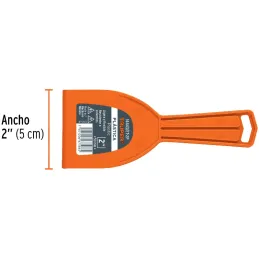 Espatula Plastica 2" Resistente a Solventes Ligeras Y flexible, en Polipropileno, ET-2P 14443 Truper Truper-Espatula Plastica 2"