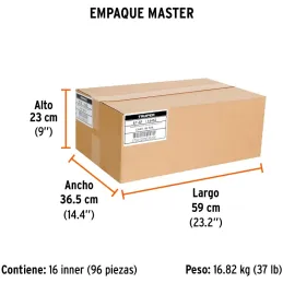 Espatula Flexible 6" Mango de Hickory Americano, acero alto carbono, Hoja Desbastada y Templada, ET-6F 14452 Truper Truper-Espat