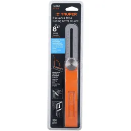 Escuadra Falsa, Mango de Plastico 9", Regla en Acero Inoxidable, EFT-8 14382 Truper Truper-Escuadra Falsa, Mango de Plastico 9",