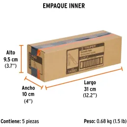 Escuadra Falsa, Mango de Plastico 9", Regla en Acero Inoxidable, EFT-8 14382 Truper Truper-Escuadra Falsa, Mango de Plastico 9",