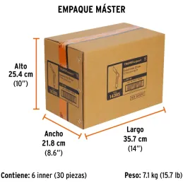 Escuadra Falsa, Mango de Madera 9", Regla en Acero Inoxidable, EFT-9X 14385 Truper Truper-Escuadra Falsa, Mango de Madera 9", Re