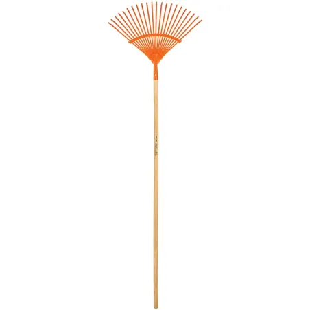 Escobas Metalica Curva 18" 22 Dientes Mango 48" Calibre 20 Reforzada, EM-22 14322 Truper Truper-Escobas Metalica Curva 18" 22 Di