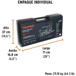 Expansor Hidraulico, 10 Toneladas, Uso Rudo, Para Reparacion de Carrocerias, PORPO-10 14841 Truper Truper-Expansor Hidraulico, 1