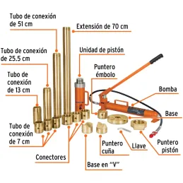 Expansor Hidraulico, 20 Toneladas, Uso Rudo, Para Reparacion de Carrocerias, PORPO-20 14961 Truper Truper-Expansor Hidraulico, 2