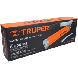 Engrasadora Reforzada 14oz 6000 lb/pulg2 y Refacciones, Extension Flexible y Rigida, GRAS-14 14860 Truper Truper-Engrasadora Ref
