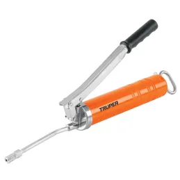 Engrasadora Reforzada 14oz 6000 lb/pulg2 y Refacciones, Extension Flexible y Rigida, GRAS-14 14860 Truper Truper-Engrasadora Ref