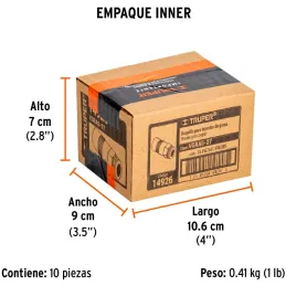Repuesto para Engrasadora Valvula Check, VGRAS-27 14926 Truper Truper-Repuesto para Engrasadora Valvula Check, VGRAS-27 14926 Tr