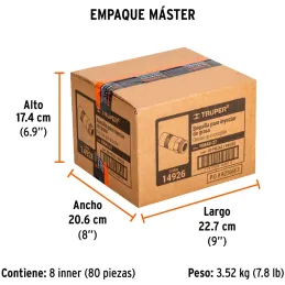 Repuesto para Engrasadora Valvula Check, VGRAS-27 14926 Truper Truper-Repuesto para Engrasadora Valvula Check, VGRAS-27 14926 Tr