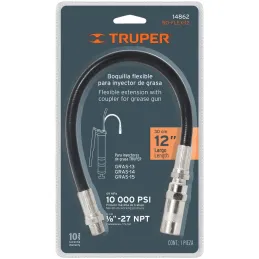 Repuesto para Engrasadora Boquilla Flexible, BO-FLEX-12 14862 Truper Truper-Repuesto para Engrasadora Boquilla Flexible, BO-FLEX