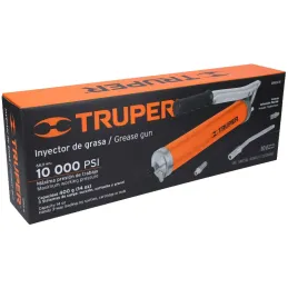 Engrasadora Industrial 14oz 6000 lb/pulg2 y Refacciones, Extension Flexible y Rigida, GRAS-15 14861 Truper Truper-Engrasadora In