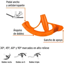 Doblador de Tubo CONDUIT 1", Fundido en Hierro Ductil, DOTU-75100 12847 Truper Truper-Doblador de Tubo CONDUIT 1", Fundido en Hi