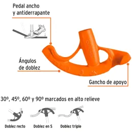 Doblador de Tubo CONDUIT 3/4", Fundido en Hierro Ductil, DOTU-5075 12846 Truper Truper-Doblador de Tubo CONDUIT 3/4", Fundido en